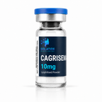 CagriSema 10mg lyophilised peptide blend vial – Solatide Biosciences research peptide, not for human consumption