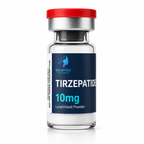 Tirzepatide 10mg dual GLP-1/GIP receptor agonist lyophilised peptide for laboratory research